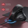 Vogek Bluetooth+2.4G Wireless Vertical Mouse Rechargeable Quiet Click Ergonomic Mice for Laptop Computer Tablet Gaming Mouse