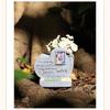 Resin Pet Memorial Stone For Dog Remembrance And Garden Decor