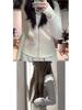 Women's Slim-Fit Pink Hooded Zip-Up Cardigan - Spring/Autumn Yoga Style