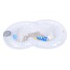 Dog Cat Water Mat Pet Anti Scratch PVC Leakproof Cooling Water Sensory Play Mat L Gray