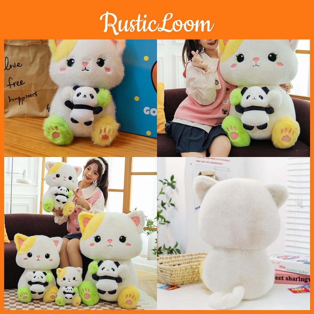 Adorable Cute Bear Plush Toy Fluffy Stuffed Animal Pillow Soft Cushion Gift For Girls