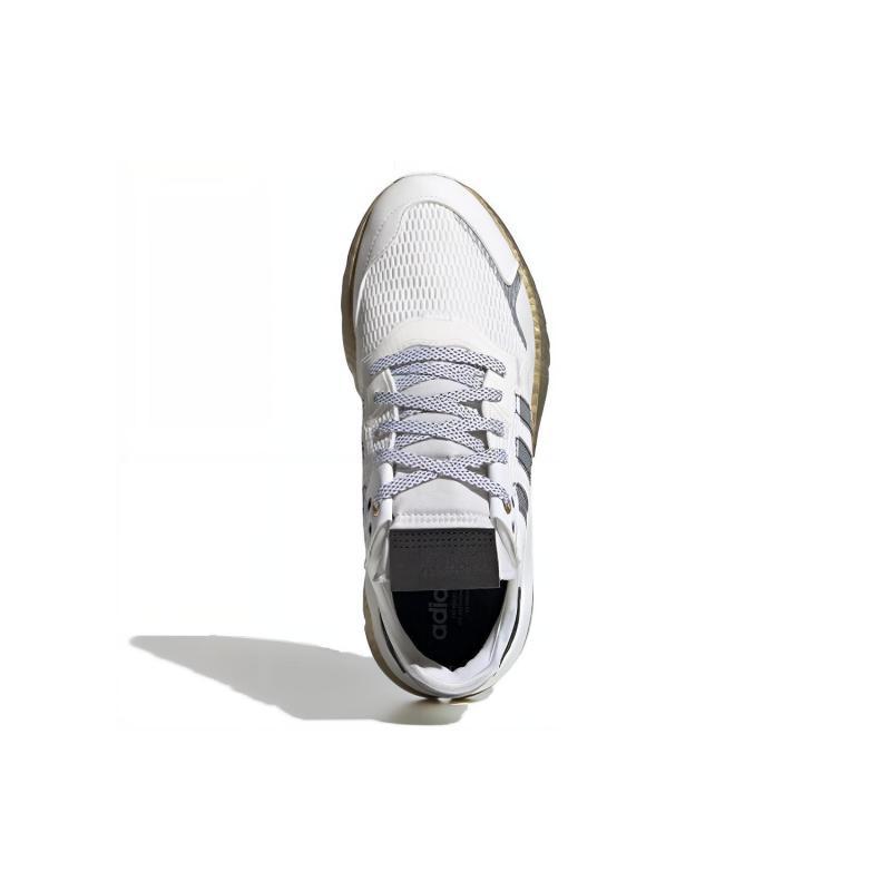 adidas Nite Jogger White Gold Metallic Sneakers FW6147