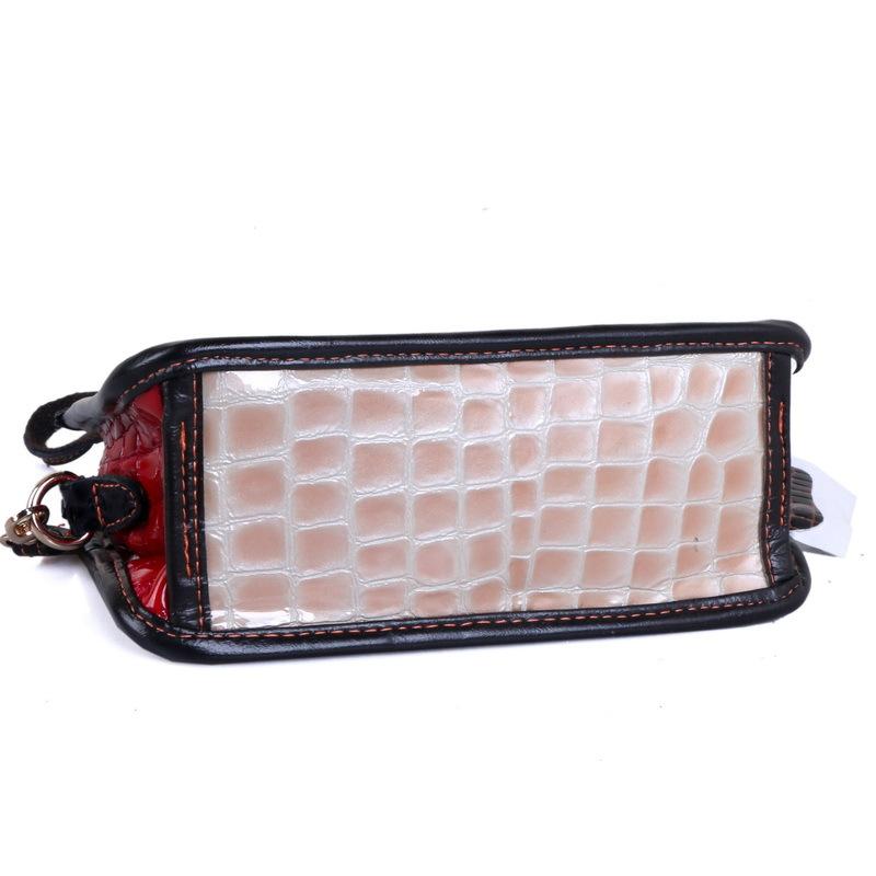 Bag Women'S Bag Retro Color Matching Shoulder Messenger Bag Trendy Zipper Sheepskin Small Bag
