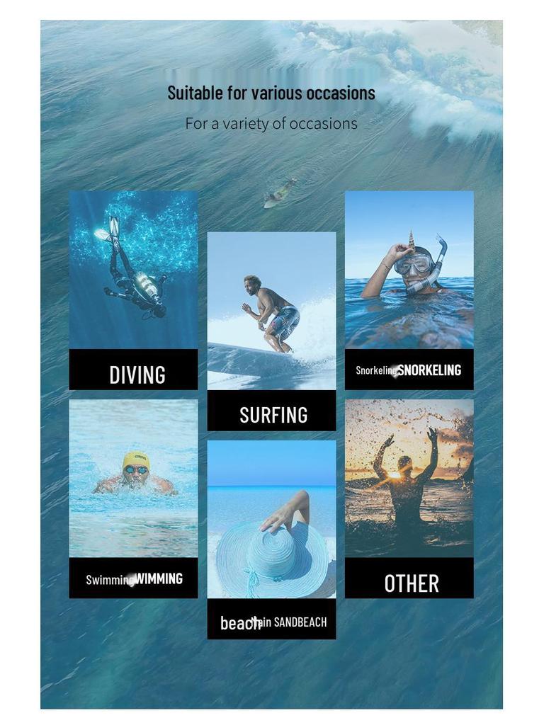 Herren 1,5 mm Neoprenanzug Split Langarm-Top zum Surfen, Schwimmen, Yoga und Tauchen