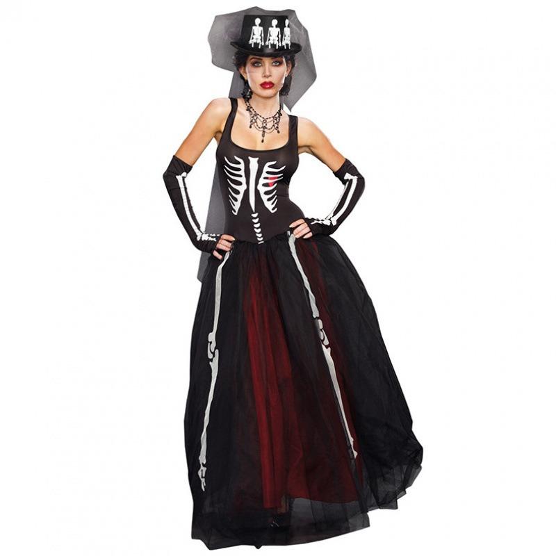 New Models, Ghost Festival Costumes, Real Skeleton Zombie Bride Costumes, Halloween Game Costumes, Role-playing Costumes, Uniforms