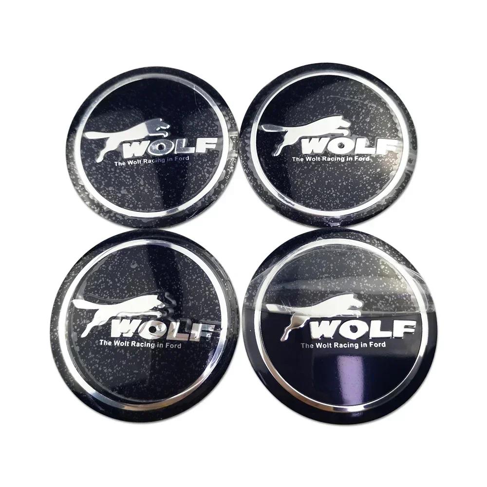 Samolepka na auto 56MM, nálepky na ráfky kol, nálepky na středový náboj pro Ford Kuga Fusion Shelby ST RS Mondeo Focus 2 3 Fiesta Explorer Ed