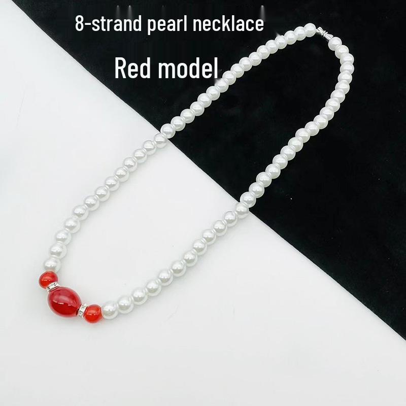 Natural White Hetian Jade Bead Bracelet Necklace: Unisex Buddhist Rosary In Welfare Style