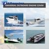 Boat Outboard Motor Engine Cover BLACK Universal Trailerable 79*67 60HP To 100HP