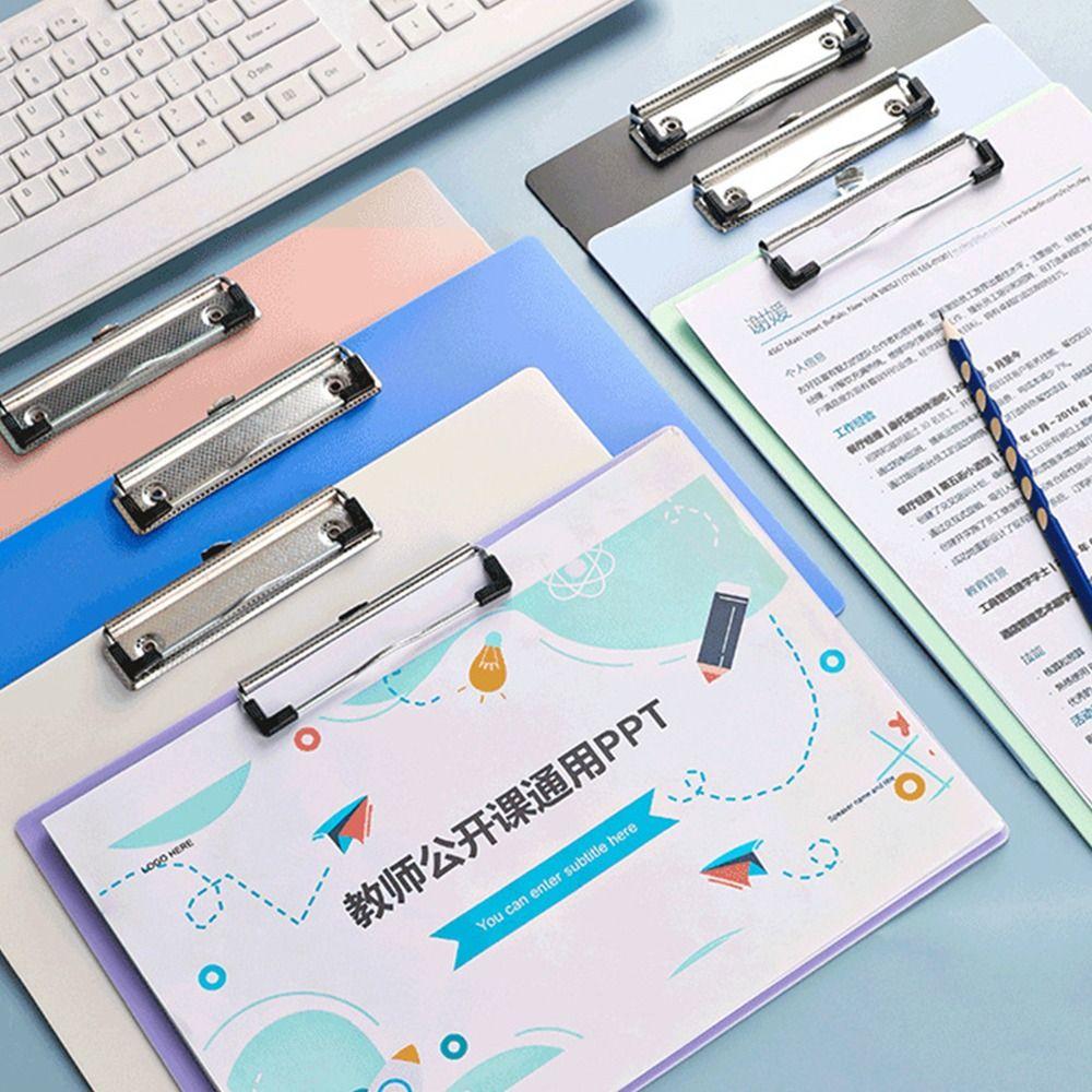 With Hanging Hole Writing Clipboard Horizontal/Vertical Writing Pad Board Paper Organizer