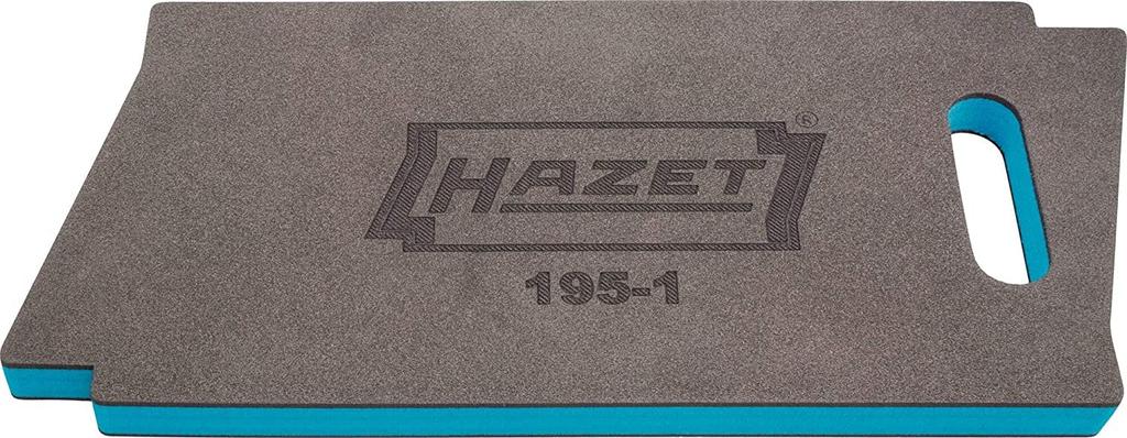 HAZET Knee Pad, Gray/Blue, 450 x 210 x 30mm, Non-Absorbent Foam, Wipeable [Officially Imported from Japan] 195-1