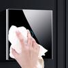 Comutator cu Senzor Tactil Standard UE Panou din Sticlă Cristal Călit Putere 1/2/3 Module 1 Mod 220V Comutatoare pentru Lampă de Perete Pornit