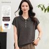 Women's 100% Mulberry Silk Polo T-shirt