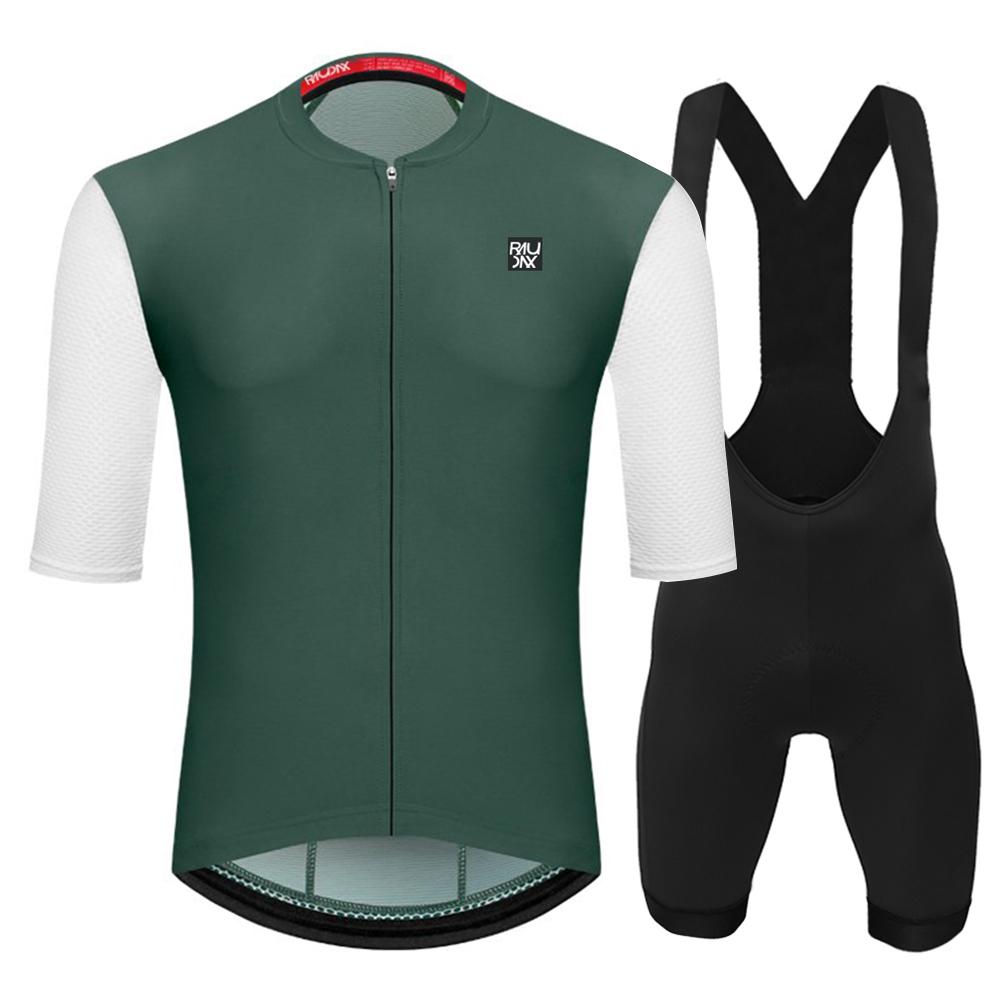 2025 Raudax Men Summer Cycling Clothing Sets Breathable Mountain Bike Cycling Clothes Ropa Ciclismo Verano Triathlon Suits