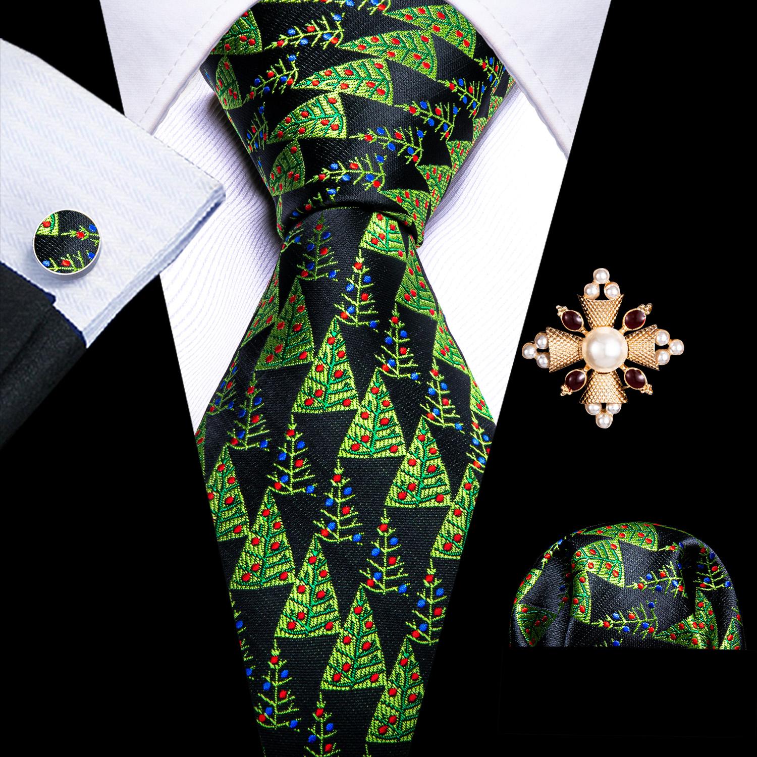 

Вінтажна брошка з краваткою для чоловіків. Новаторська шовкова краватка. Кишенькові квадратні запонки. Подарунковий урочистий набір. N-5913