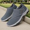 Men's shoes spring mesh breathable casual shoes    temu walking shoes one pedal Velcro couple dad shoes