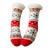 Christmas Women Cotton Socks Print Thicker Anti-slip Floor Socks Carpet Socks