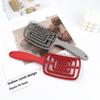 Women's Exclusive New Massage Comb Plastic Arc Hollow Fluffy Styling Bone Comb for Enhanced Hair Care And Grooming