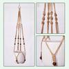 Macrame Plant Hanger Boho Hanging Planter Holder Cotton Rope Flower Pot Hanger for Home Patio Garden Decor