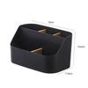 Durable 5 Grids Desktop Storage Box Divided Detachable Desktop Organizer Large Capacity Multi-function Cosmetics Storage Rack