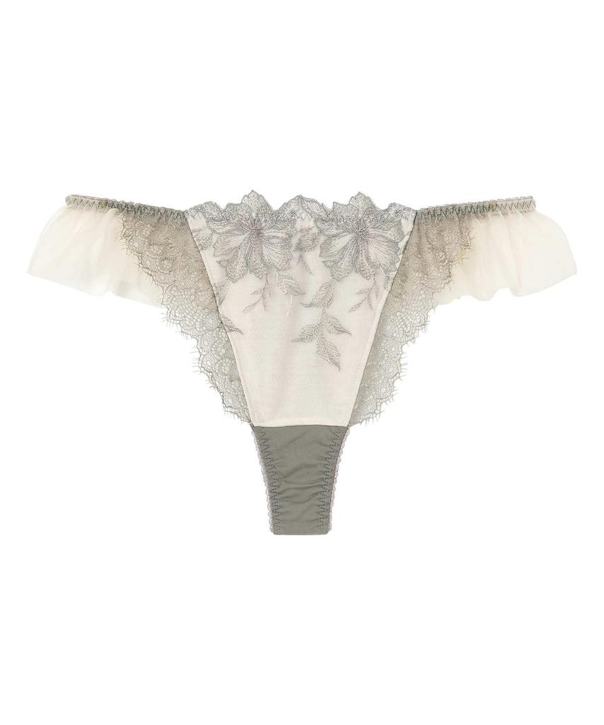 Thong Panties with Smooth Underarm Pair with BYJ665 Amphi/Wacoal Women's Glama-Rich Fit, (PYJ565)
