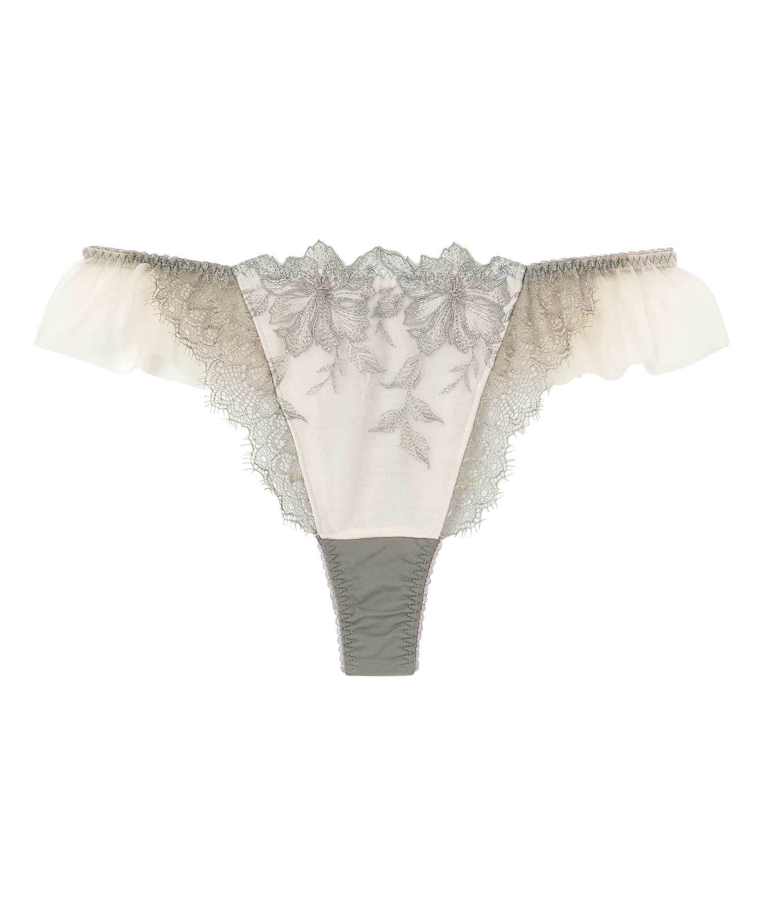 

Thong Panties with Smooth Underarm Pair with BYJ665 Amphi/Wacoal Women s Glama-Rich Fit, (PYJ565)