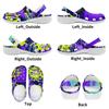 Women Men Printed EVA Clogs Lightweight Breathable Garden Shoes Slip On Beach Pool Bathroom Home Casual Sandals Indoor Wear