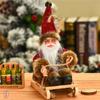 Sitting Home Decoration Kids Toys Christmas Tree Accessories Desktop Santa Claus Doll Xmas Ornament