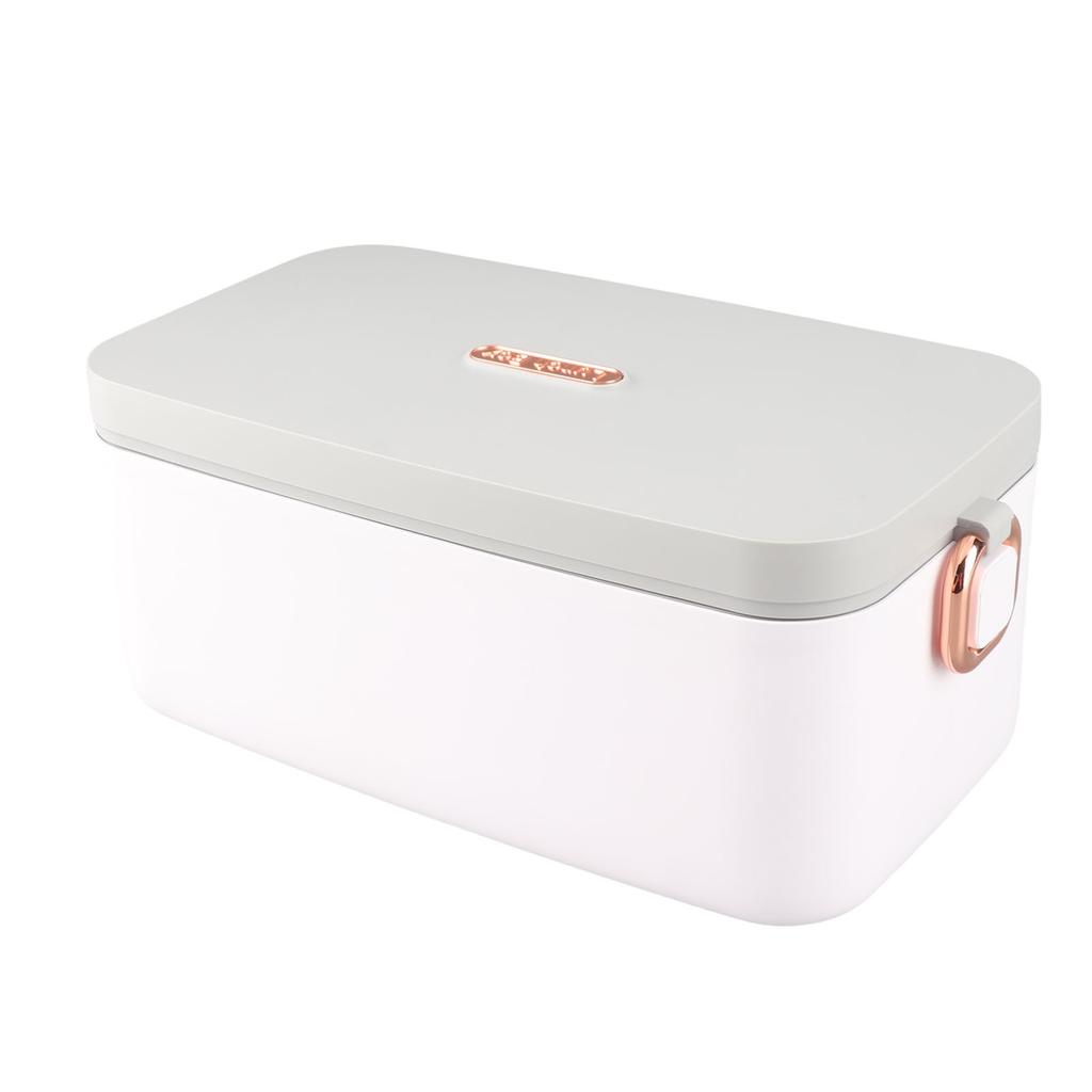 Cordless Portable Lunch Box 5 Gear Times USB Rechargeable 1000ml Electric Heating Lunchbox for Office Car