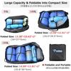 Azarxis Boston Bag, Large Capacity Bag (55L, 100L, 150L), Waterproof, Travel Bag, Big Bag, 3-Way Tote Bag, Carry-on Bag, Emergency Bag, Gym, Moving, G