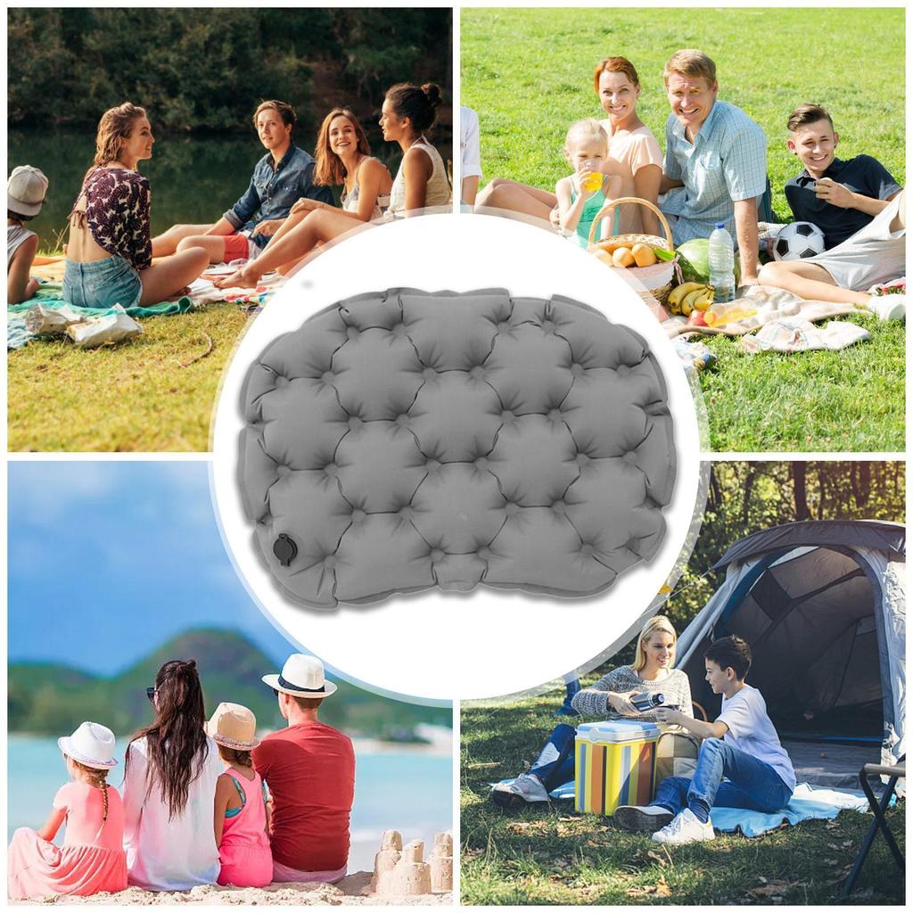 Inflatable Seat Cushion For Air Travel Portable Inflatable Booster Seat Comfortable Sitting Mat For Truck RV Home Offices