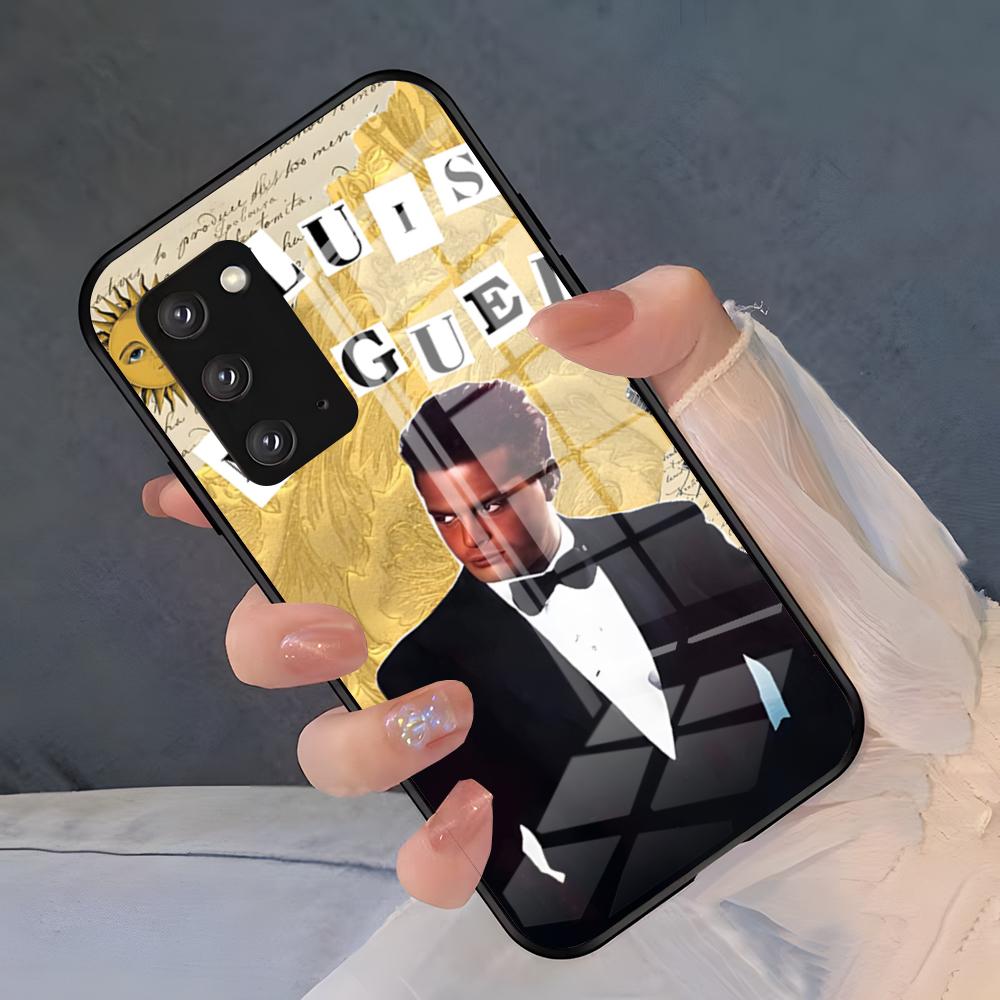 Singer Luis Miguel Phone Case For Samsung S26 S25 Plus S20 S20 Plus S22 Ultra S23 FE S21 Plus S21 Ultra Glass Cover