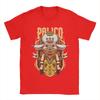 Camiseta para Hombre Hunter Wilds Palico Compañero Camiseta de Juego Algodón Merch Informal Manga Corta Cuello Redondo Camisetas Camiseta de Regalo de Cumpleaños
