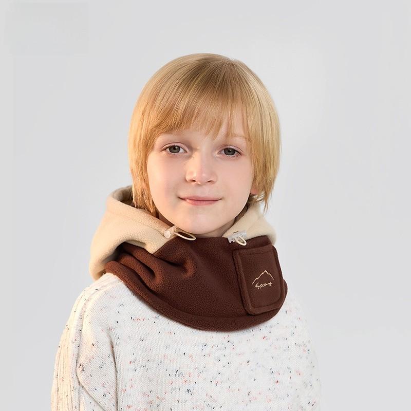 Childrens Plush Winter Hat With Neck Protector For Cold Weather Girls And Boys