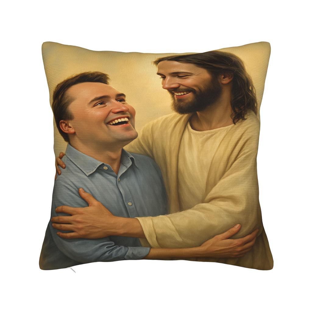 Funda de Almohada Angélica Defensora de Charlie Kirk Funda de Almohada Personalizada Fundas de Almohada Divertidas Para Sofá Decoración del Hogar