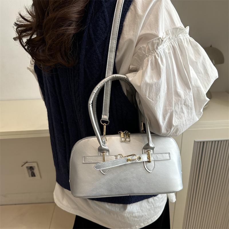 Geantă de damă Temperament de înaltă clasă Geantă de umăr Simplă Navetă Modă Capacitate mare Geantă crossbody Design Geantă de mână