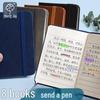 A7 Portable Pocket Notebook - Compact Leather Cover Memo for Students