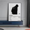 Pop Rap Musik Album Cover Clams Casino Poster Ästhetischer Rapper Hip Hop Rock Levels Leinwand Wandkunst Home Room Café Dekor Bild