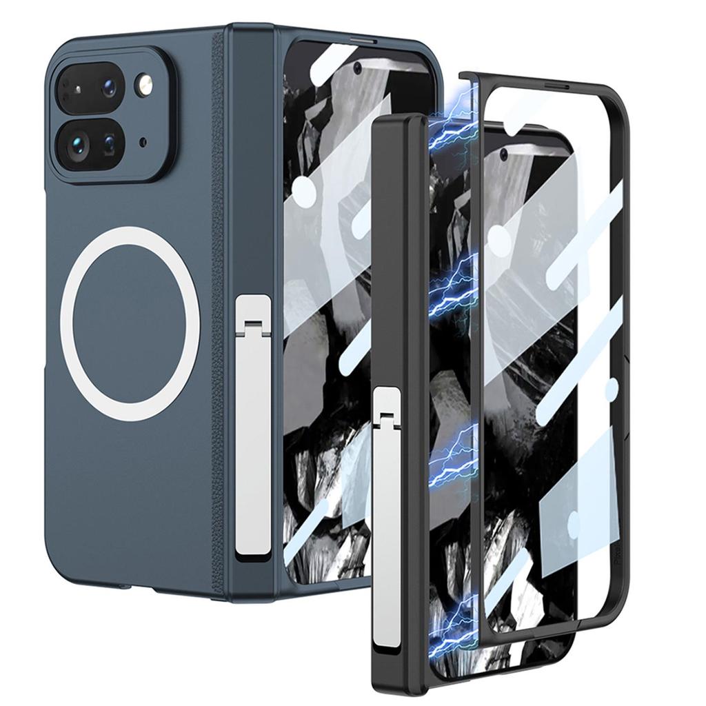 Magnetic Frosted Hard Case for Google Fold2 with Wireless Charging & Anti-Fall Protection