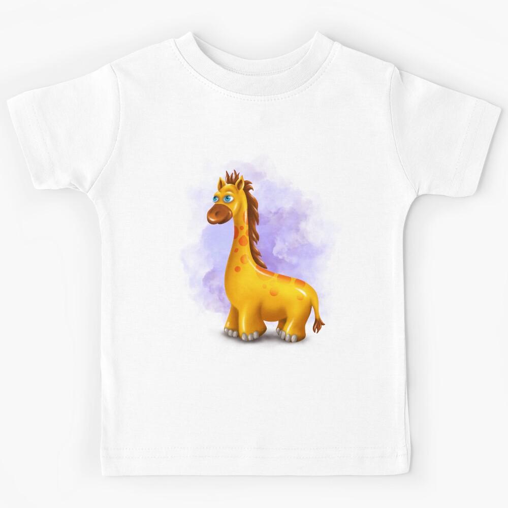 Funny Giraffe Kids T-Shirt 100