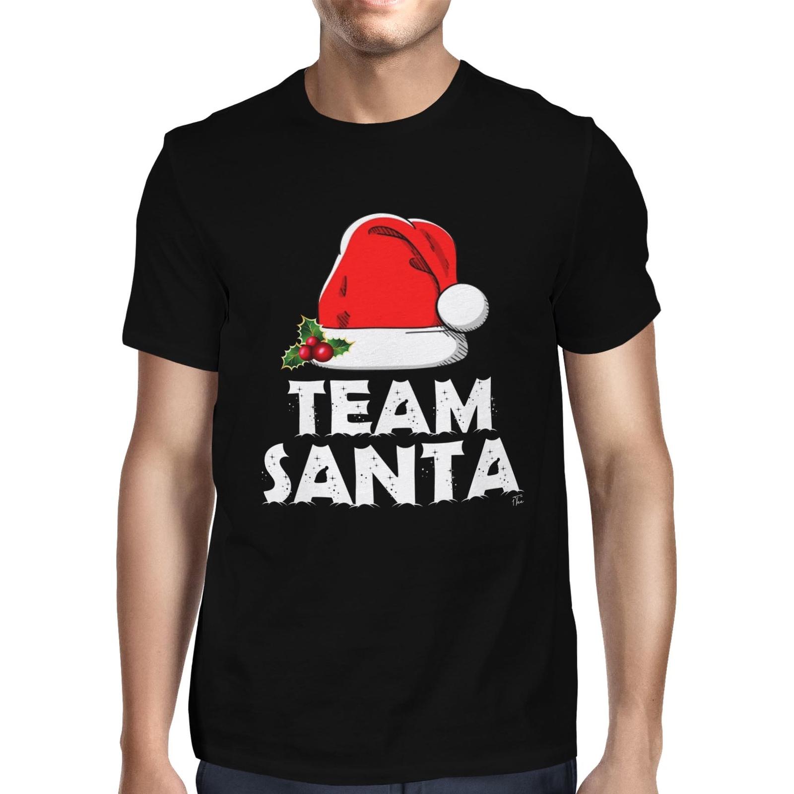 1Tee Mens Team Santa T-Shirt S