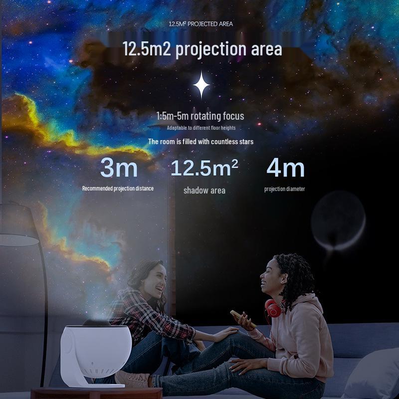 Globe Galaxy Starry Sky Projector: 13 HD Film Sets for Bedroom Ambiance