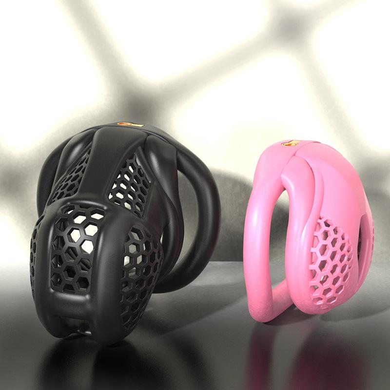 2025 Male Chastity Device Mesh Hole Chastity Cage Breathable Cock Cage Sex Toys for Men