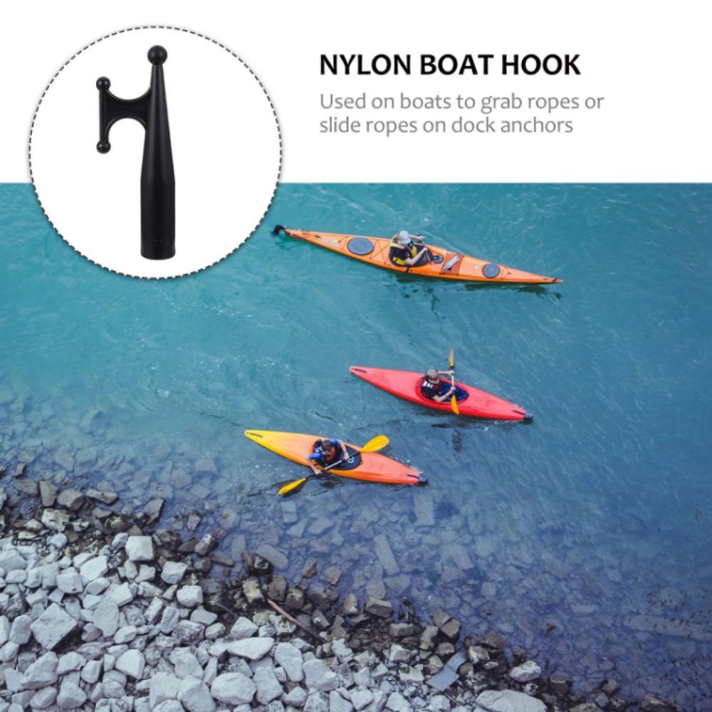 Telescoping Design Durable Boat Hook Nylon Material Telescoping Pole Attachment  Docking