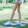1 Pair Rain Boot Cover Waterproof Silicone Shoe Covers Anti-Slip Elastic Overshoes Thickened Rainproof Shoe Protectors