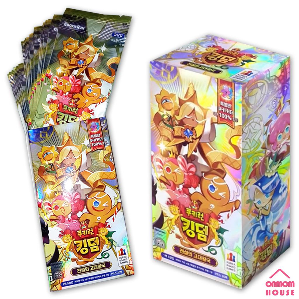 

Cookie Run Kingdom Card Vol 1. Легендарное древнее королевство 1 коробка 20 упаковок
