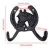 Reliable Iron Horseshoe Hook Decorative Horseshoe Hook Wall Mount Organizer for Hangings Clothes Hat