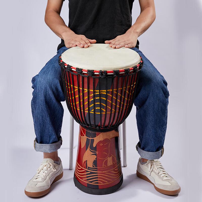 Professional Goatskin African Hand Drum