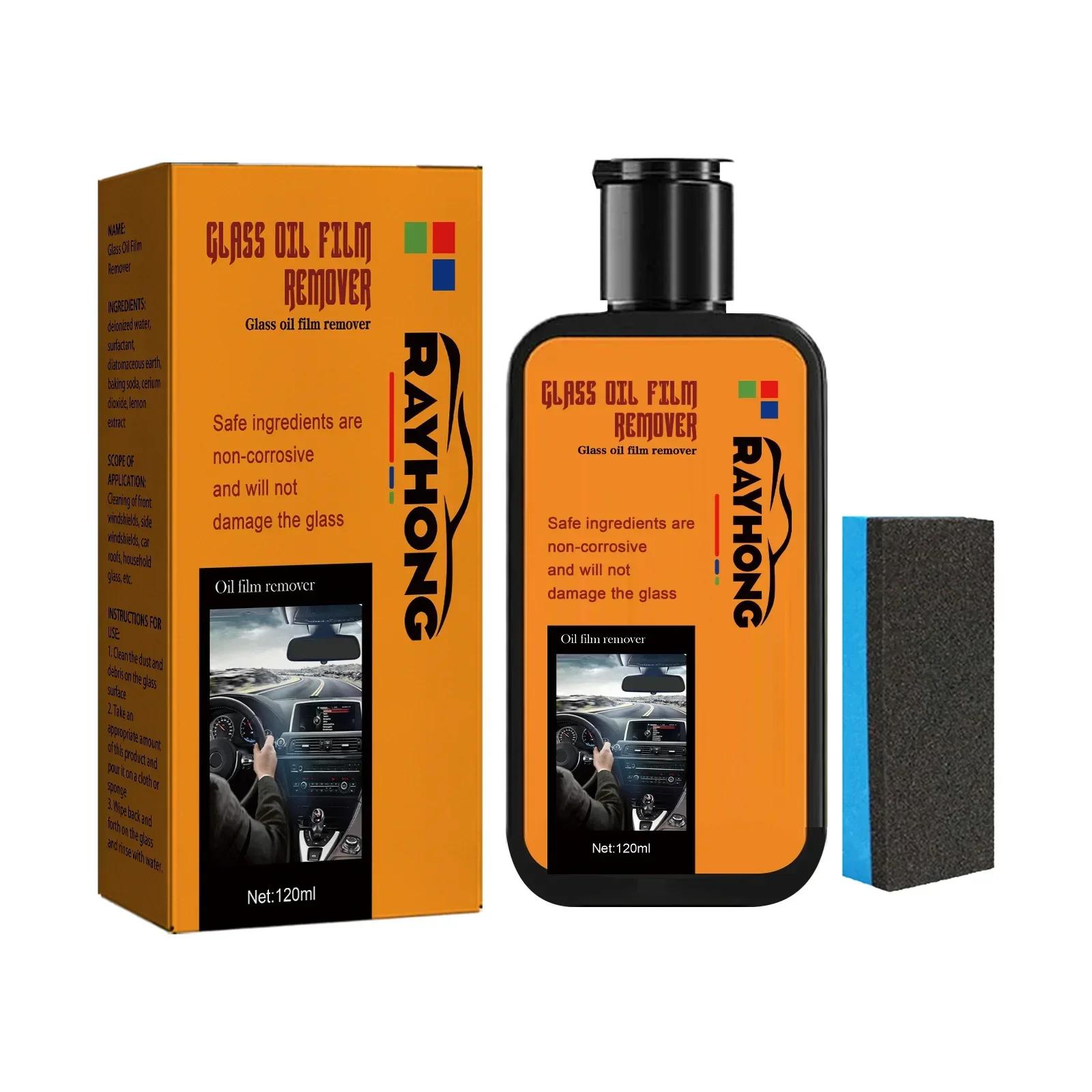 

Motorcycle Glass Oil Film Remover Glass Polishing Compound Windshield Cleaner Car Glass Polishing Clear Window Auto Detailing