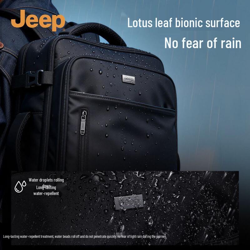 JEEP Men's Large Capacity Business Travel Backpack