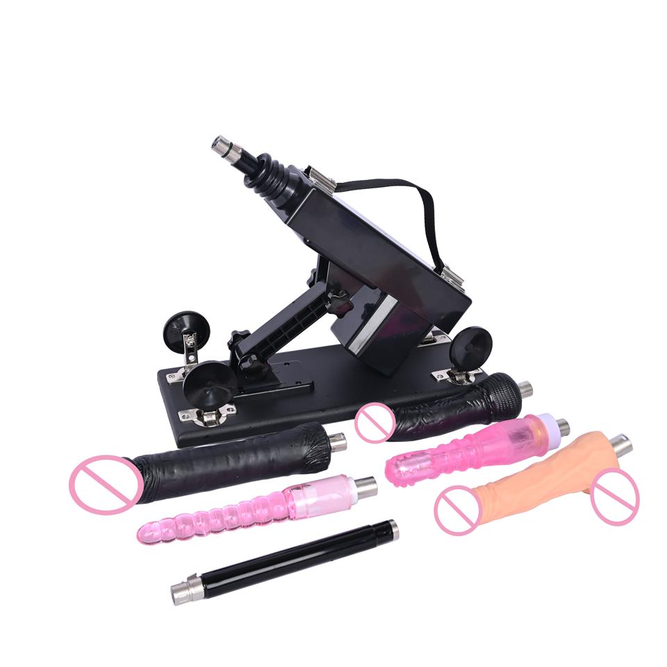 Automatic Sex Machine with Dildos Love Machine Masturbation Pumping Gun for Couple Men Adult Toys